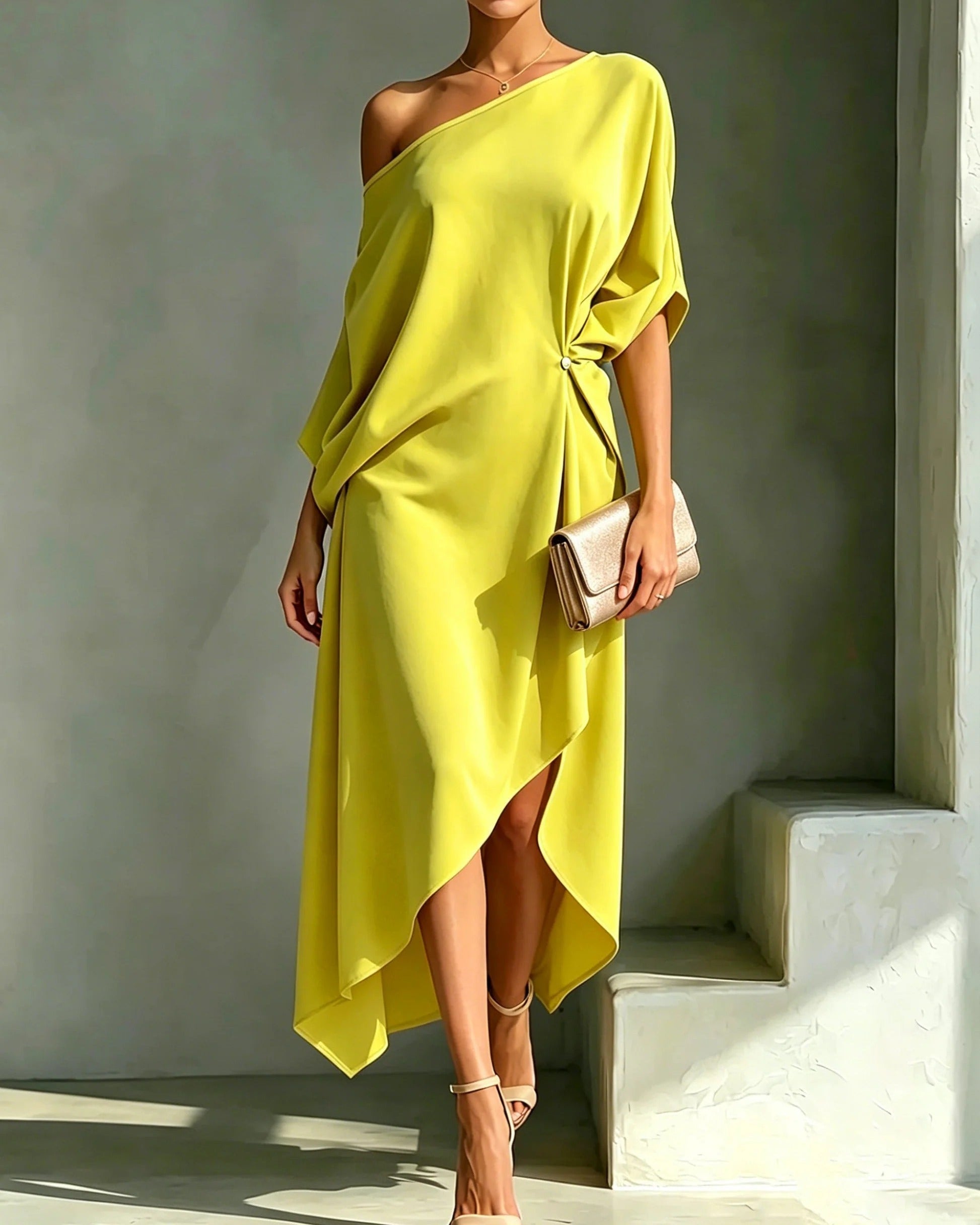Camila | Elegant Asymmetrical Dress