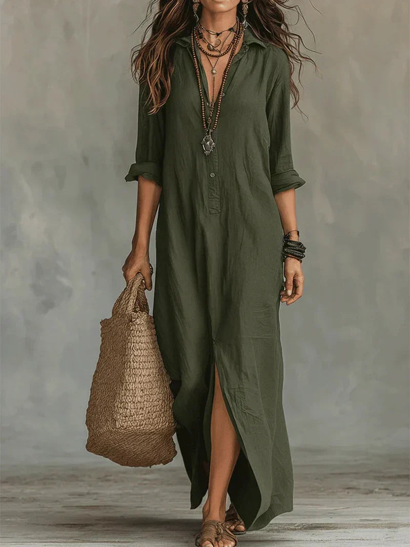WILLOW | Effortless Maxi Dress with Flattering Silhouette Versatile for Everyday