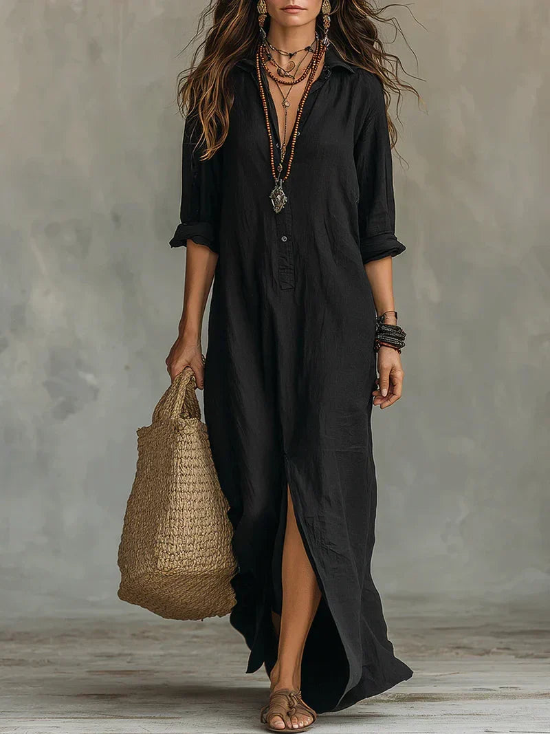 WILLOW | Effortless Maxi Dress with Flattering Silhouette Versatile for Everyday