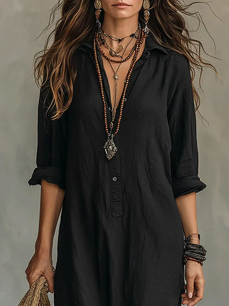 WILLOW | Effortless Maxi Dress with Flattering Silhouette Versatile for Everyday
